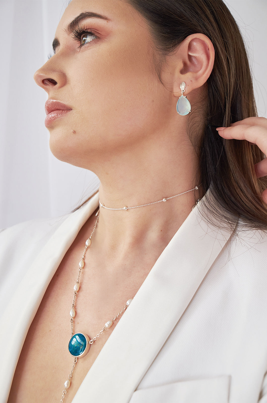 Connecting the dots silver chain
