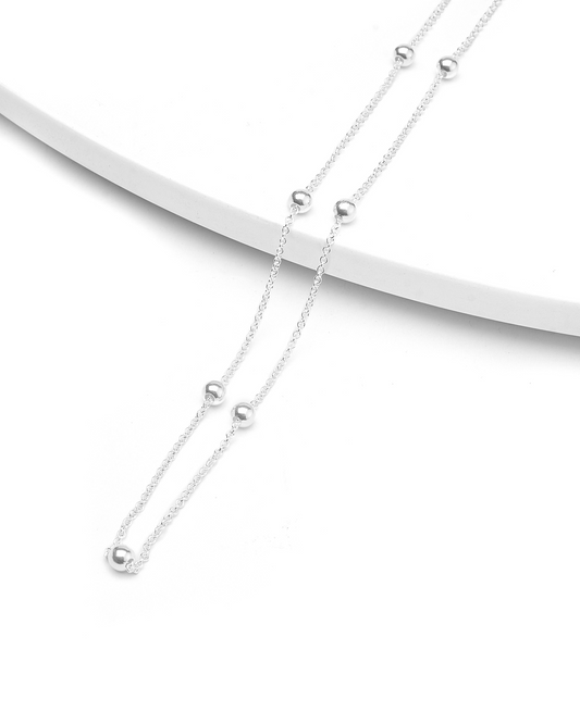 Connecting the dots silver chain